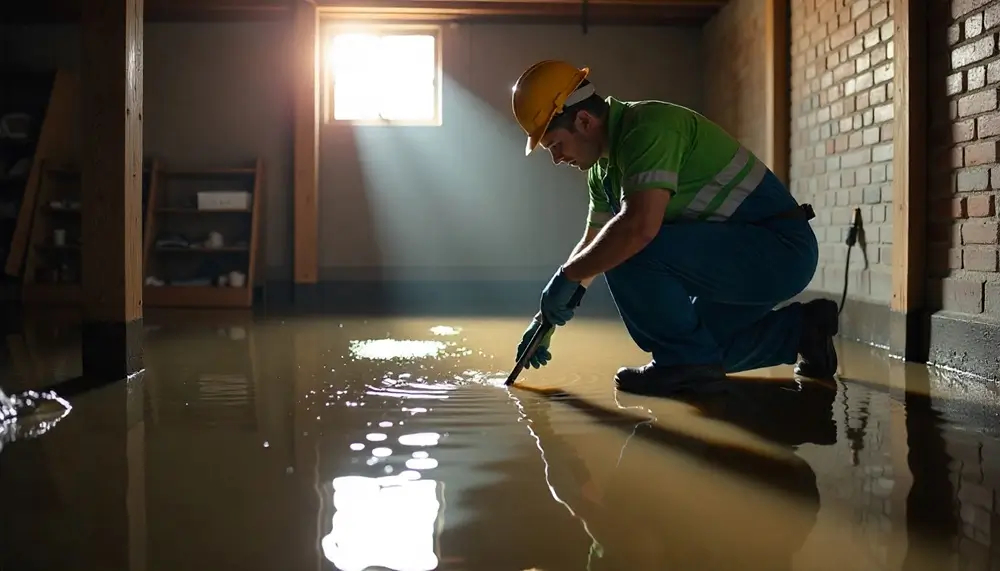 Professional water damage restoration services in Bells, TX